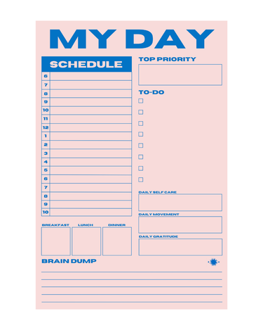 Daily Planner Pad