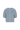 Blue knitted short sleeve cardigan on a white background.