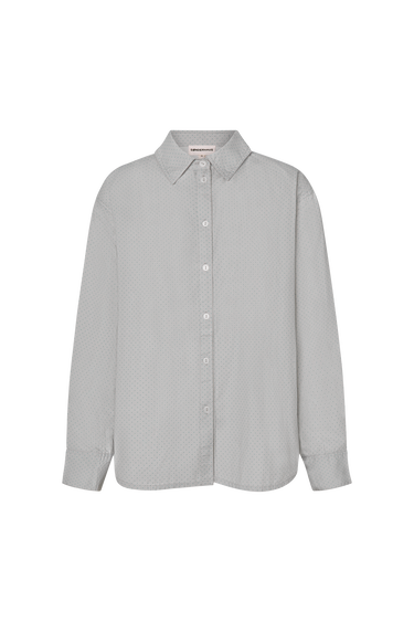 Light gray shirt on a white background