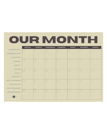 Our Month Planner