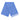 Blue scarf with white fringe on a white background