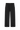 Black military-style pants on a white background.