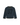 A dark slate blue long-sleeve jersey top with a large textured black '57' printed on the chest, accented with thin gold-colored piping on the collar, sleeves, and hem.