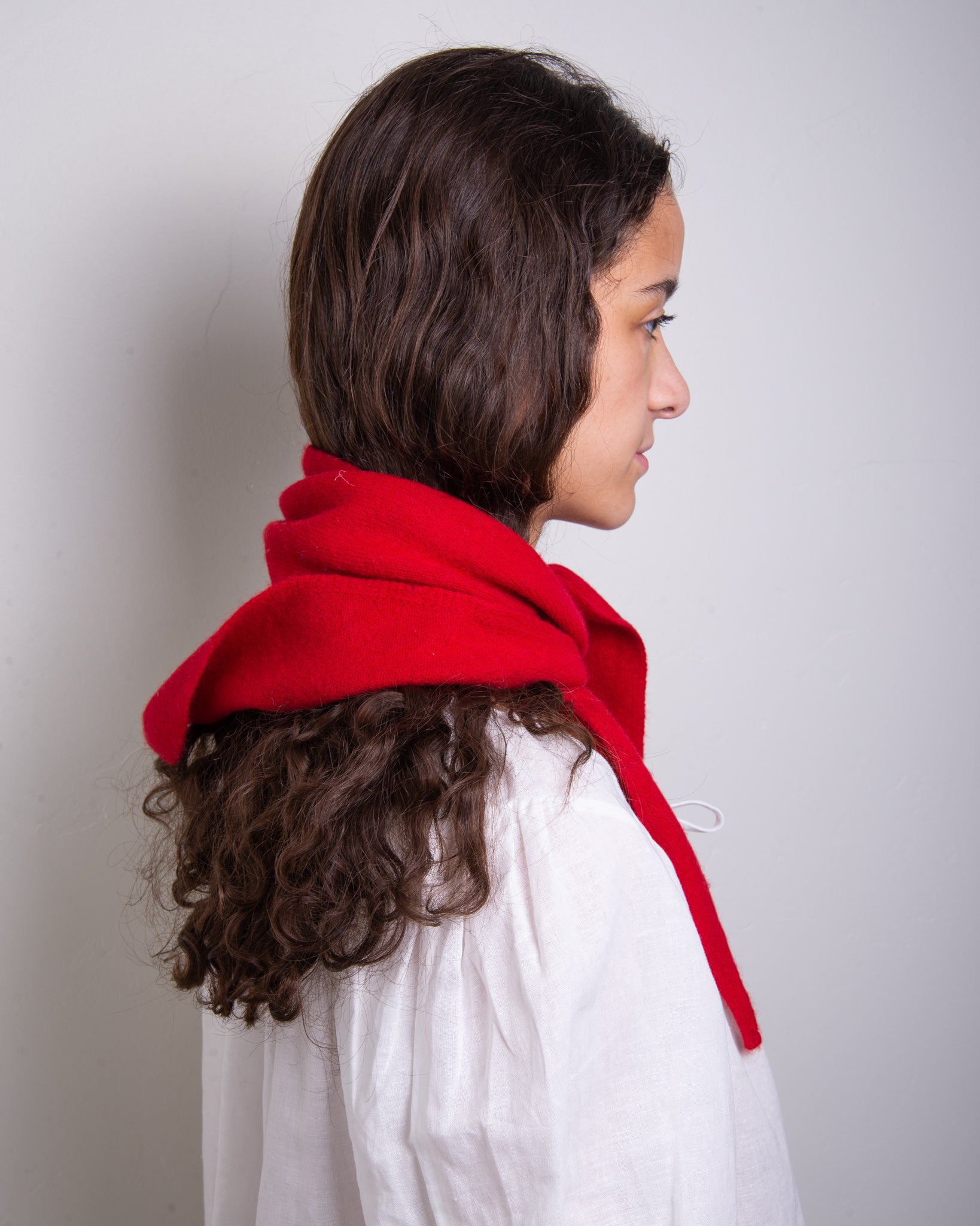 Wooly Scarf - Red Delicious