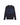 Dark navy blue knit sweater with a large blue rectangular panel on the chest featuring a black rabbit silhouette, pictured on a white background.