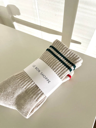 The Boyfriend Sock - Oatmeal
