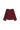 Maroon blouse on a white background