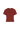 Red ribbed t-shirt on a white background