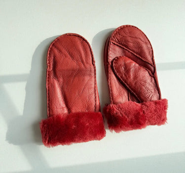 Shearling Mittens