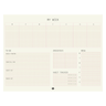 Weekly planner with sections for 'My Week', 'To-Do', 'Groceries', 'Menu', 'Habit Tracker', and 'Weekly Summary'.
