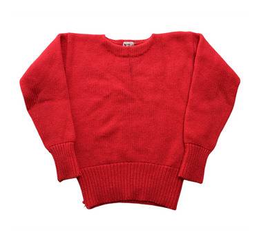 50's Wool Boat Neck Sweater