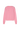 Pink crewneck sweater on a white background.