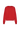 Red crewneck sweater on a white background.