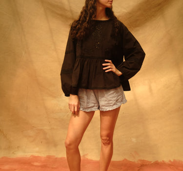 Eyelet Blouse