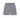 Blue plaid boxer-style shorts with a ruffle detail at the bottom on a white background.