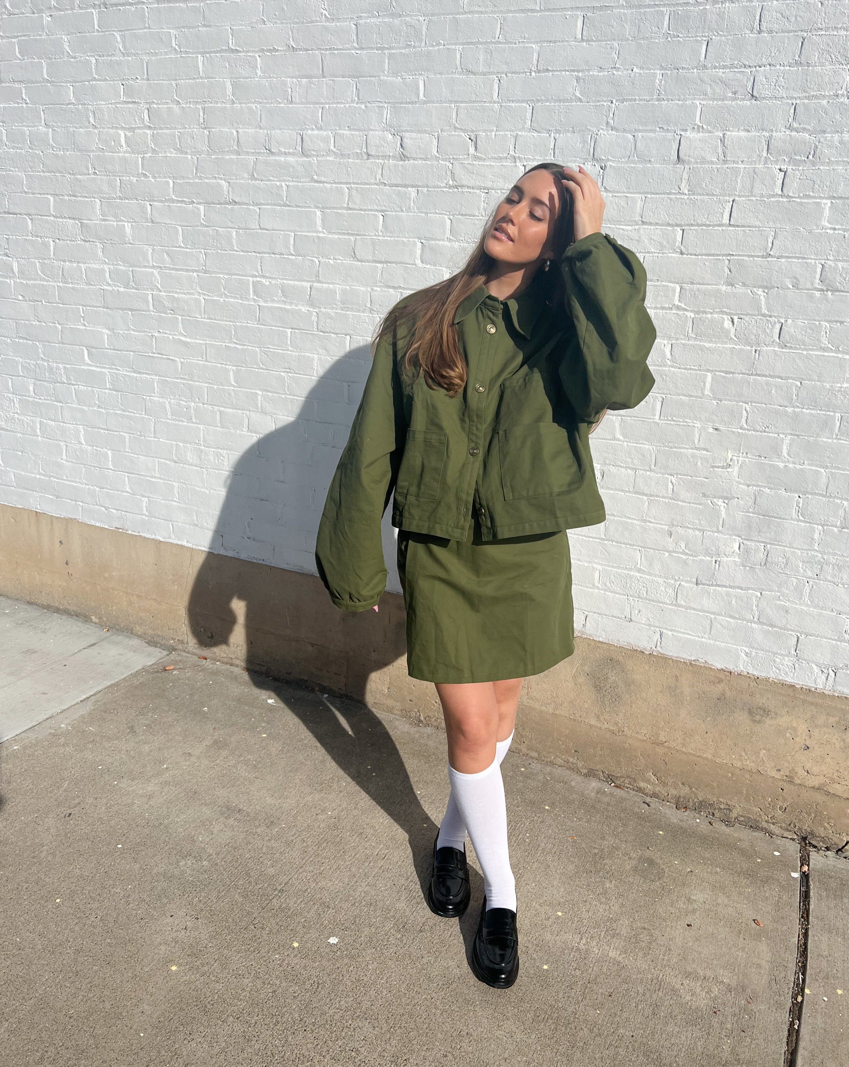 La chaqueta Amelie - Verde militar