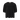 Black babydoll-style blouse with short balloon sleeves on a white background.