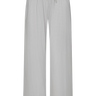 Light gray pants with a drawstring waist on a white background