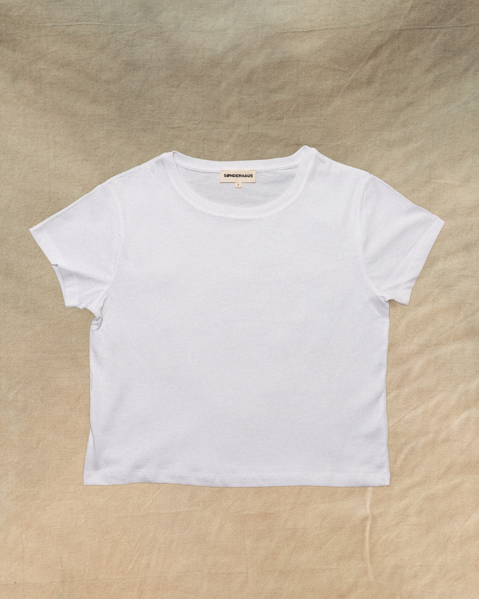 Le T-shirt Court - Blanc