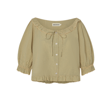 Conjunto de dormir Romeo a rayas verdes