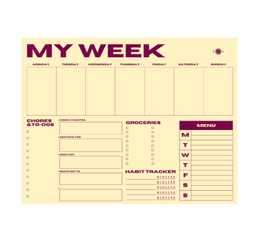 Weekly Planners – sønderhaus