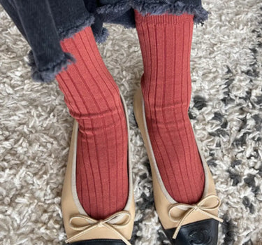 Sus calcetines - Rojo clásico
