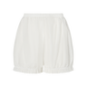 White shorts on a white background