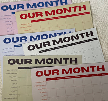 Our Month Planner