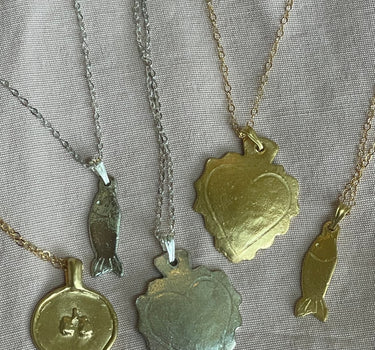 Collier Poisson Milagro - Or