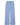 Blue and white gingham pants on a white background.