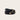 Black leather belt with silver buckles on a beige background