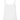 White tank top with thin straps on a white background.