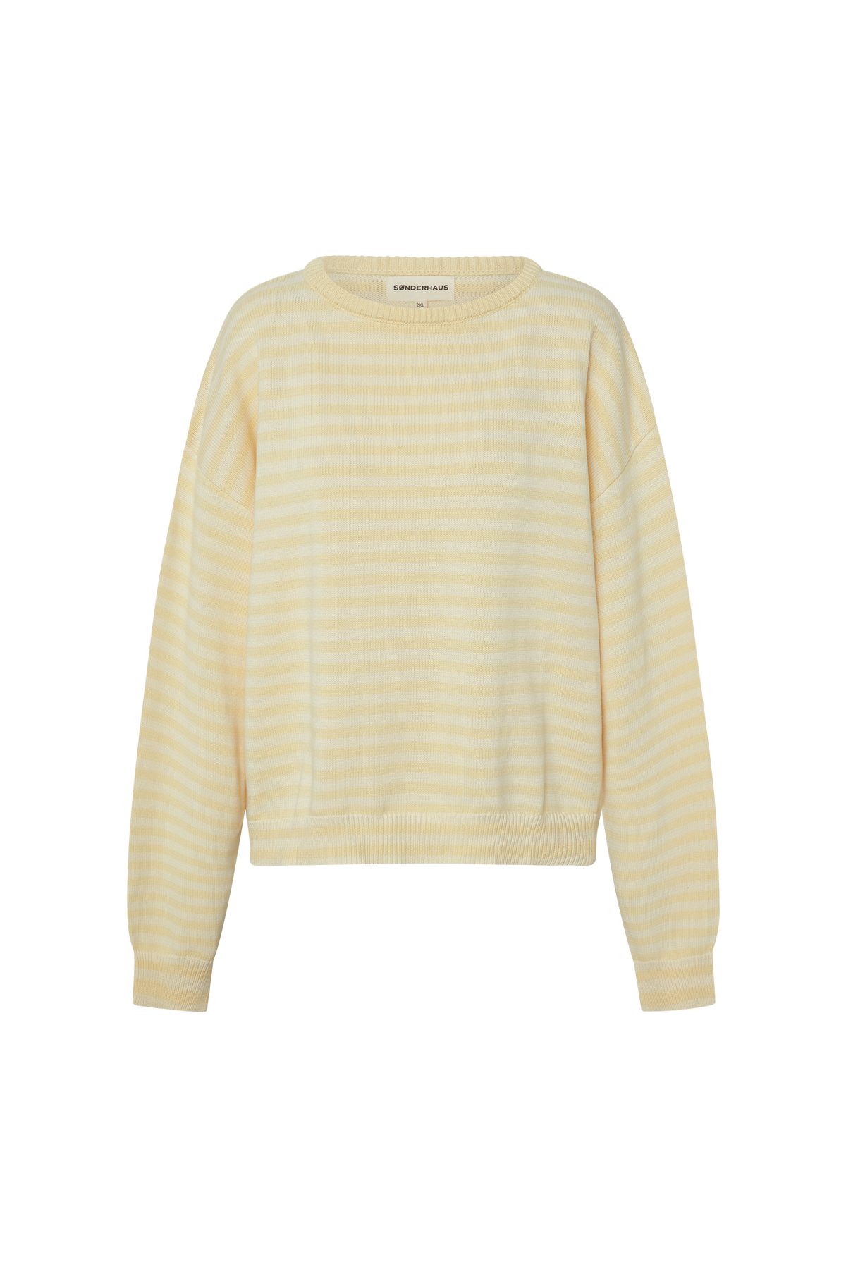 トップス HUMAN MADE Striped S/S Knit Yellow 80441837994332_ICBINVCrewneck_