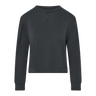 Black long-sleeve shirt on a white background