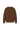 Brown sweater on a white background