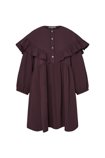 Kella Dress in Plum – sønderhaus