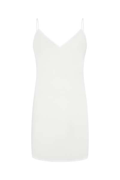 under slip dress white Slip Dress in White – sønderhaus