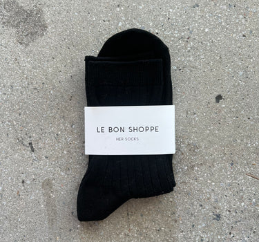 Ses chaussettes - True Black
