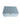 Blue rectangular box with a gold clasp on a white background