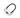 Silver hair tie with black elastic on a white background