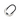 Silver hair tie with black elastic on a white background