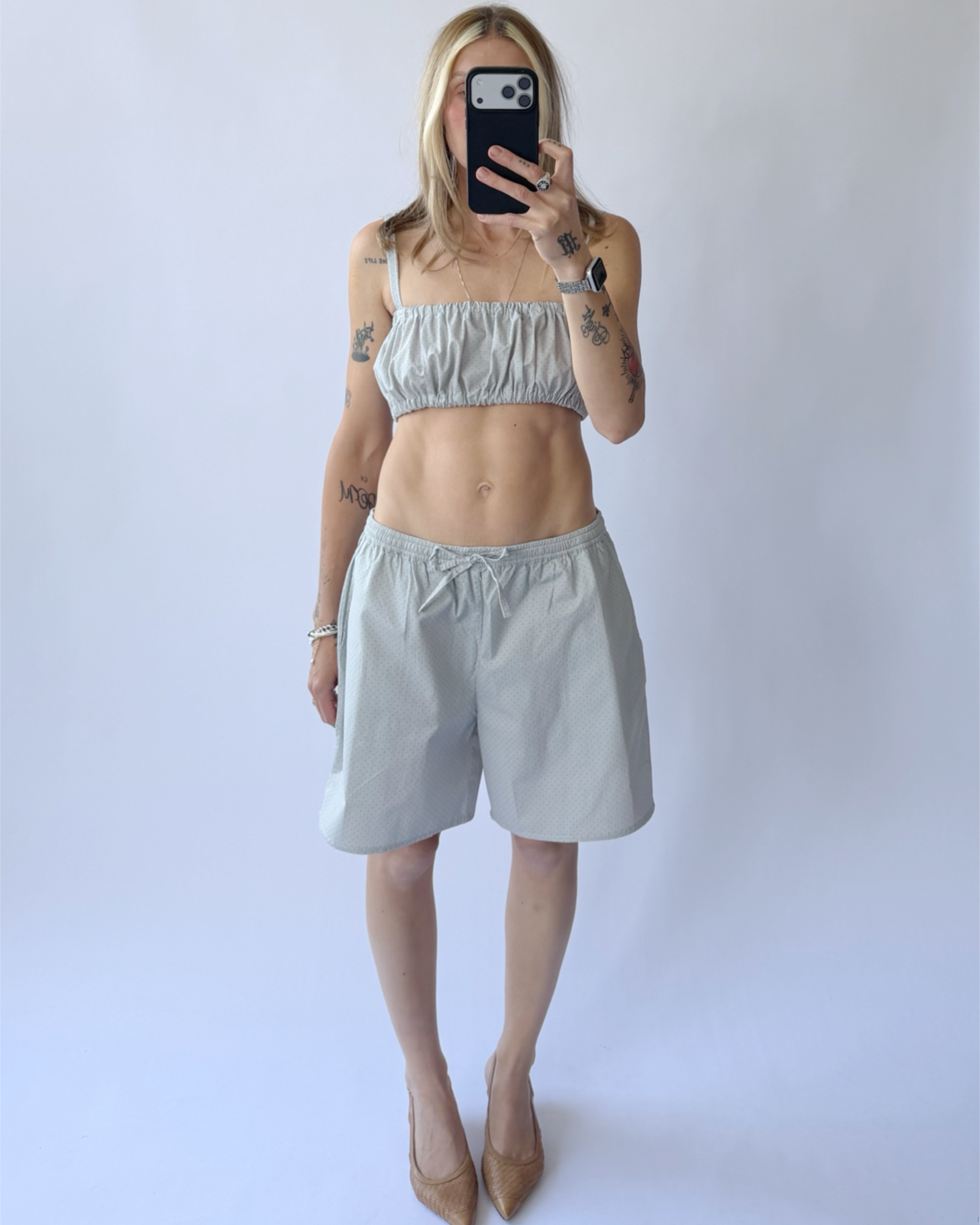 Aura Reworked Bermuda Shorts