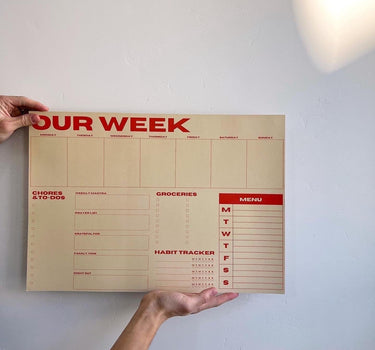 Our Week Planner Pad
