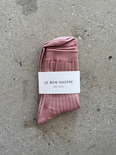 Her Socks - Desert Rose