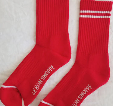 The Boyfriend Sock - Red