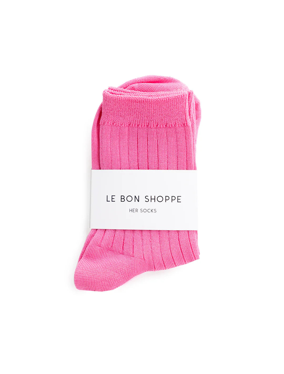 Her Socks - Bright Pink