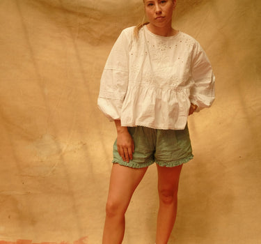Eyelet Blouse