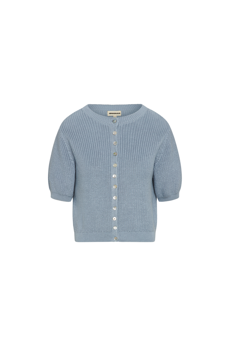 Coastal Cardigan in Light Blue