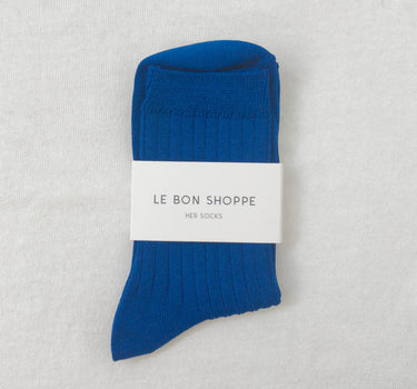 Her Socks - Cobalt