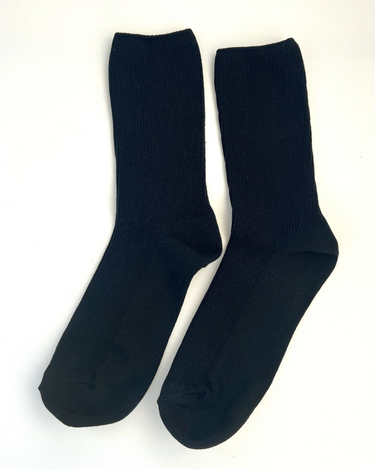 Crisp Step Socks - Black